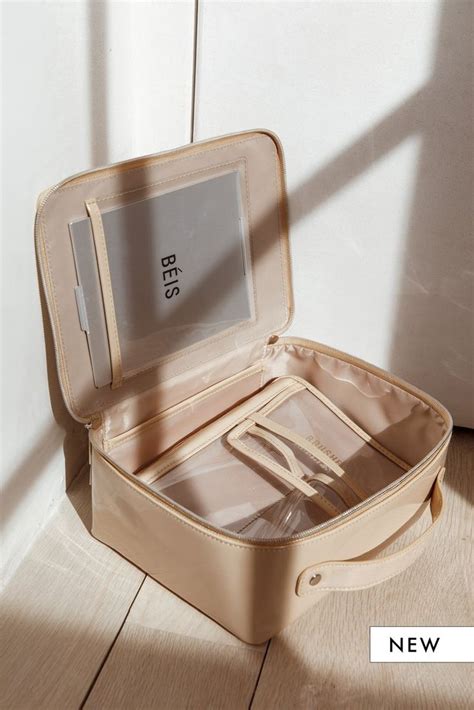 beis makeup bag|travel makeup bag with compartments.